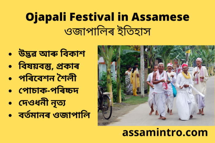 Ojapali Festival in Assamese | ওজাপালিৰ ইতিহাস